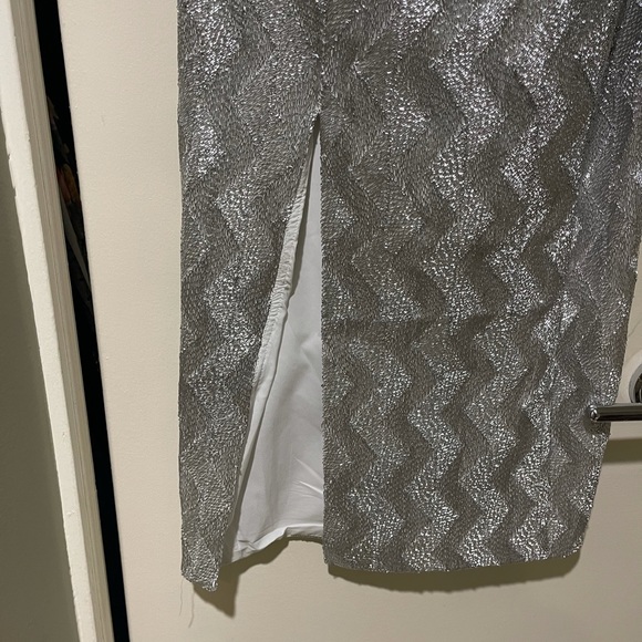 NWT Manning Cartell Metallic Midi Dress - Picture 3 of 6